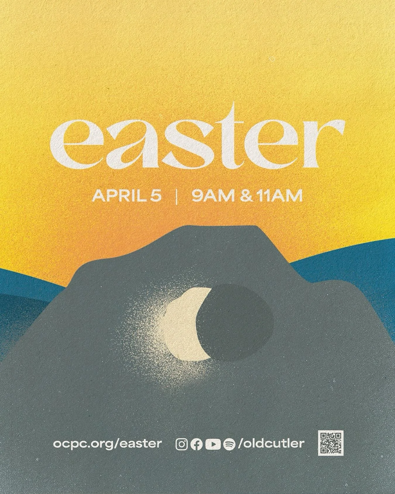 EASTER IS COMING! 🎉
Join us as we celebrate the best news in history &mdash; Jesus is alive!

This is a joyful, uplifting Sunday for the whole family, and we would absolutely love to celebrate it with you.

Join us this Easter:

📅 Sunday, April 5
⏰