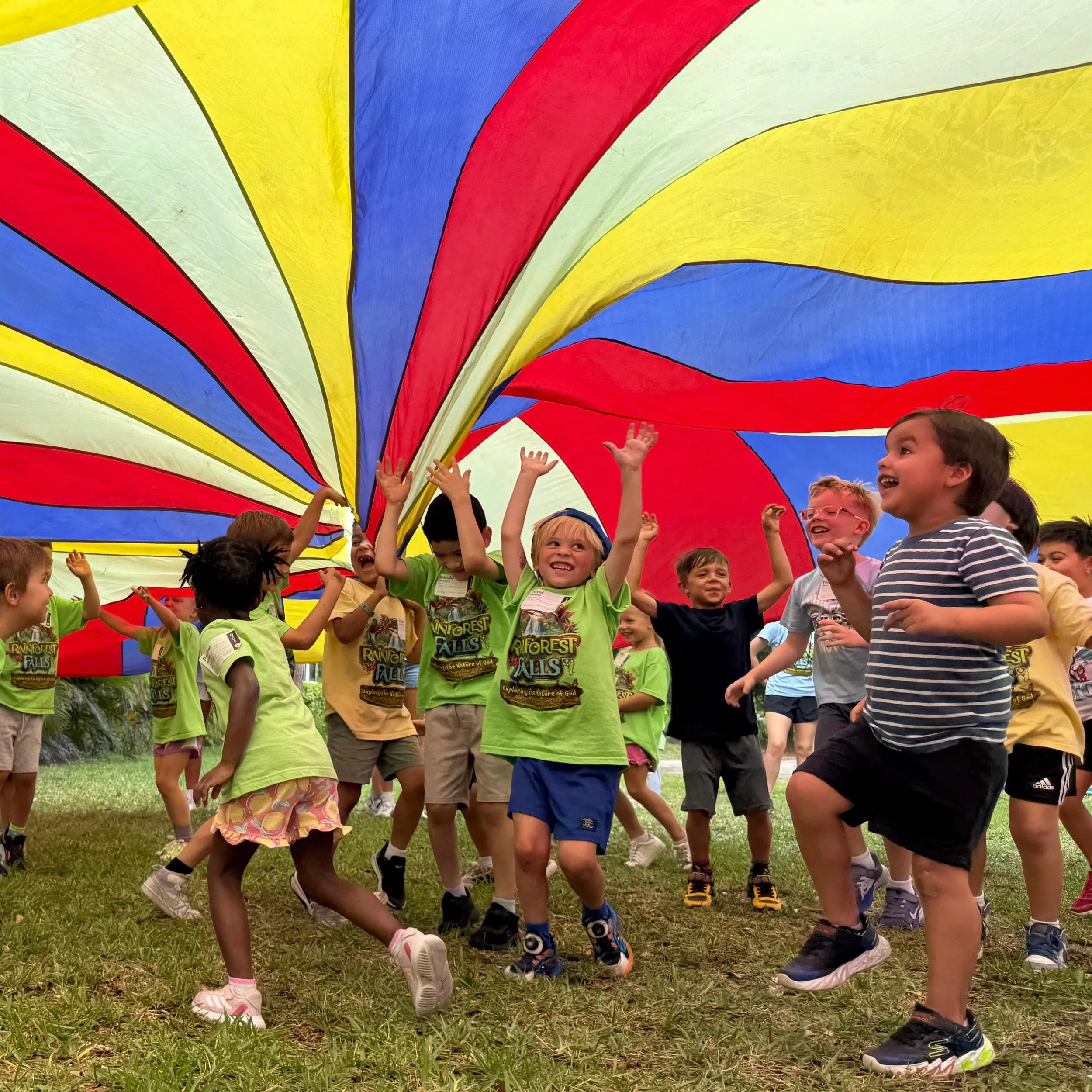 🌴🐒 Day 3 in the rainforest and the adventure keeps getting better! 🦜☀️

Our explorers raced through games, sang at the top of their lungs, laughed through hilarious skits, and made memories they&rsquo;ll be talking about long after VBS is over.

T