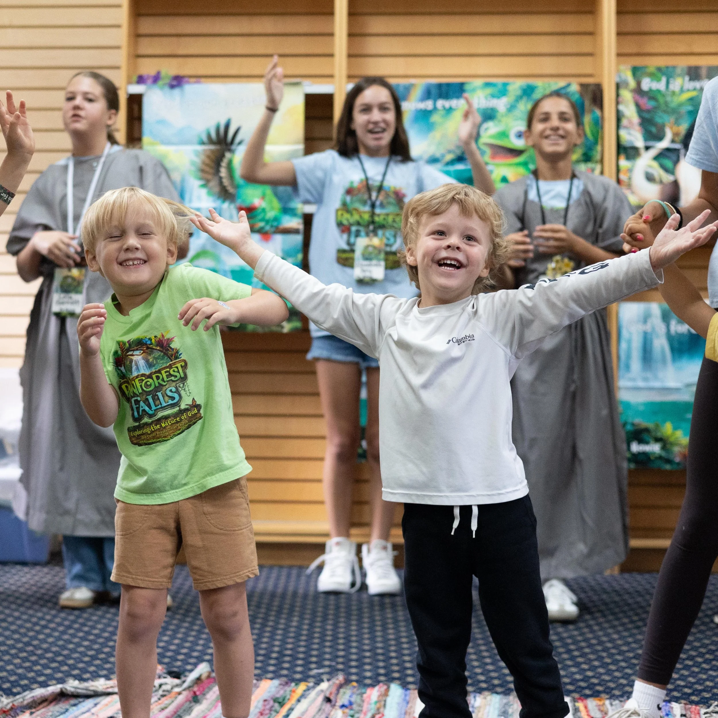 🐒🌴 Rainforest Report: Day 4 was full of laughter, crafts, games, and memories in the making!

Today&rsquo;s jungle discovery may have been the best one yet: ❤️ God is love. Not the kind of love that changes with our moods or circumstances, but a fa