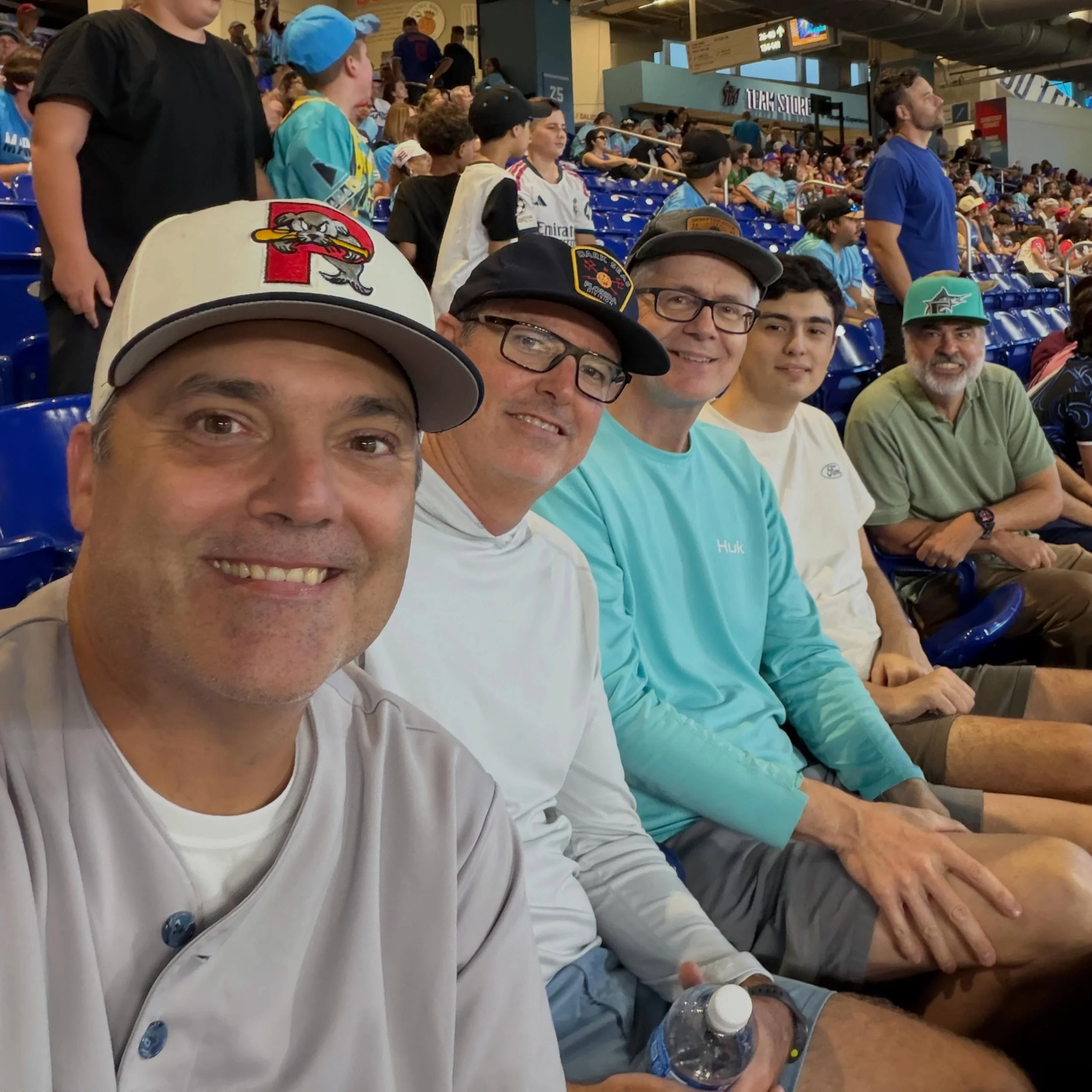 Our men&rsquo;s ministry went to see the @marlins take on the @cubs this afternoon ⚾️
