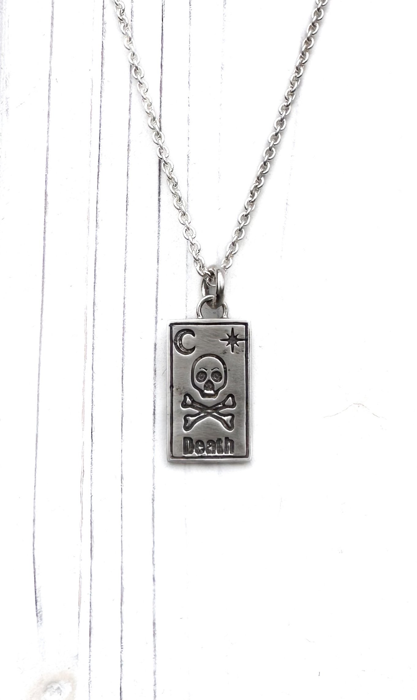 Death Tarot Card Pendant