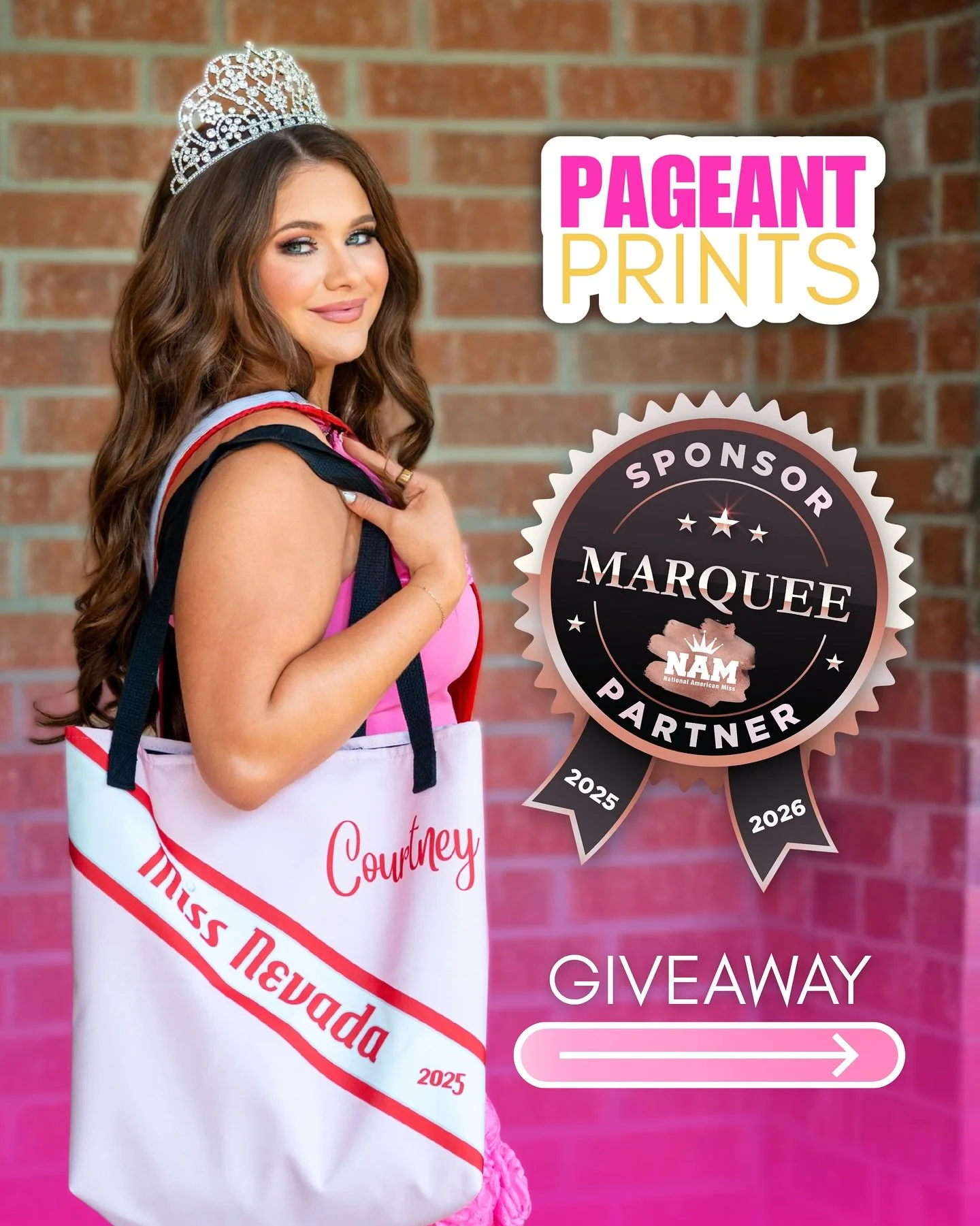 ✨BIG NEWS✨
PageantPrints is officially a National Partner of National American Miss! 💖

To celebrate, we&rsquo;re giving away 3 FREE Custom Illustrations to our NAM fam! 👑

Here&rsquo;s how to enter ⤵️
1️⃣ Follow @PageantPrints
2️⃣ Like + Save this