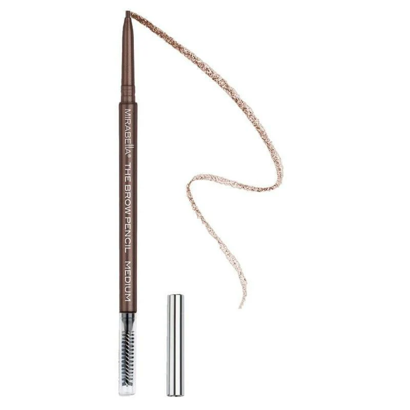Precision eyebrow pencil and pigment swatch for professional brow shaping and definition by Brow Refectocil