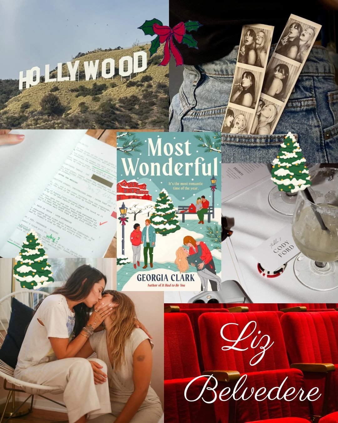 Character moodboards for Most Wonderful, because every Belvedere deserves their own little holiday spotlight. Cozy chaos, queer charm, and lots of heart. 🎄🤍

Which Belvedere sibling do you relate to the most?