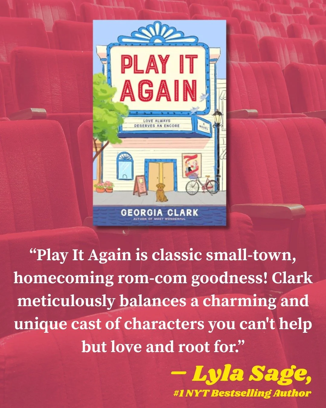 Huge thanks to @authorlylasage! 💗 

📚 Save the Date: June 16, 2026 
✨ Preorders are live now (check the link in bio)! 

#PlayItAgain #QueerRomCom #TheatreKids #RomanceBook #BookTok