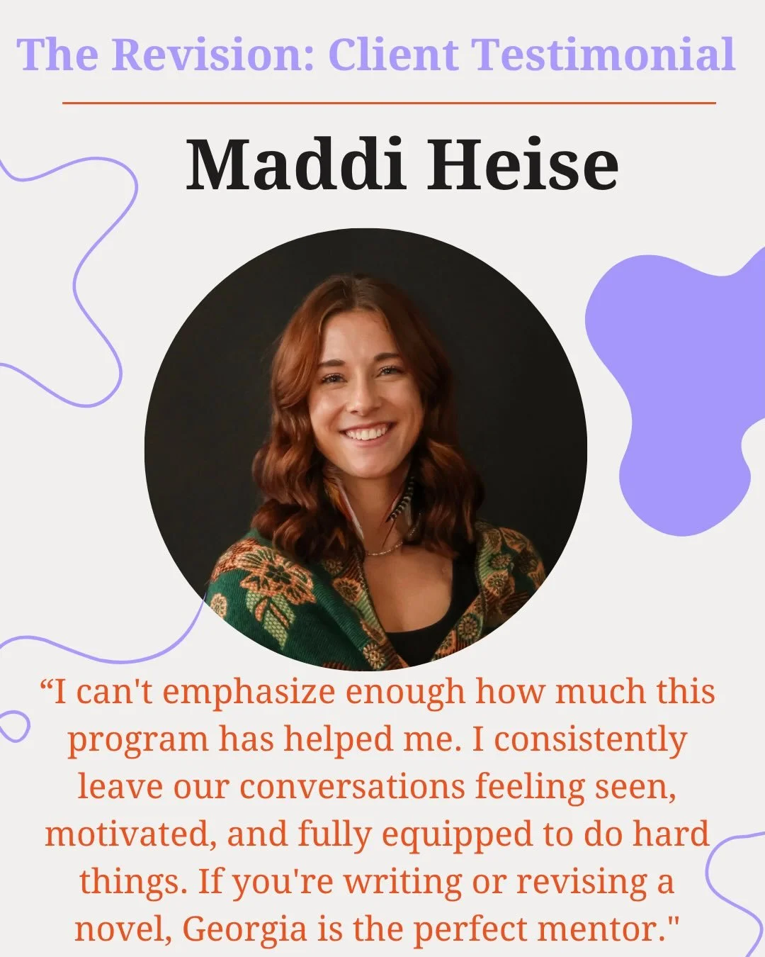 Don&rsquo;t just take my word for it!💥

Here&rsquo;s what current Draft and Revision students have to say about My Novel Year &mdash; plus a glimpse into what a typical cohort session looks like when bestselling novelist  @authorlylasage drops by fo