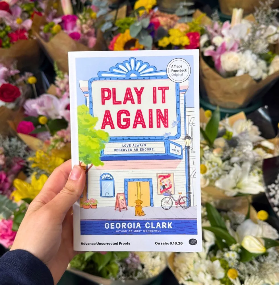 💐Play It Again is out Tuesday, June 16th (!!) Here are five of my fave moments, in no particular order:

🎭 Annie dancing on the stage of the abandoned Rhodes Playhouse. Her chaotic arm-flailing awkward re-meet cute with Lola makes me laugh every si