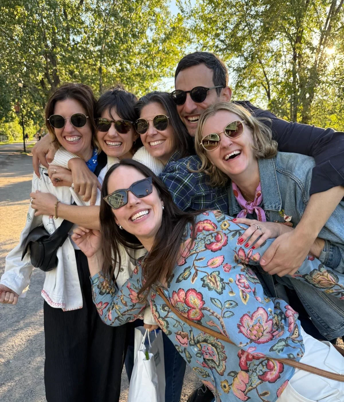 You can&rsquo;t make old friends. So very grateful for these hot and hilarious goofballs who&rsquo;ve been making me laugh since we all met in the early aughts in NYC. Halycon childfree years of joyfully endless hangs and cheeky upstate adventures. W