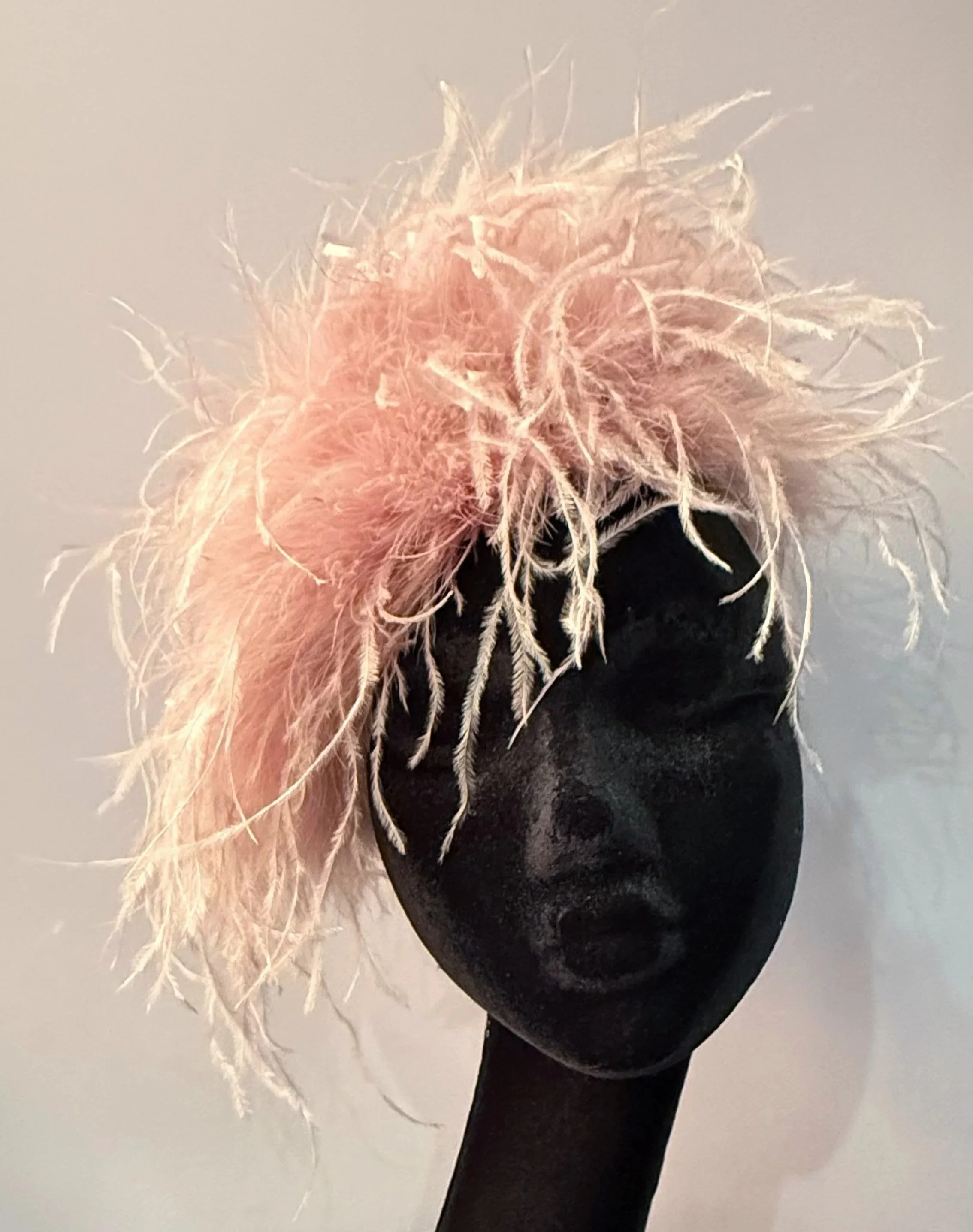 Pouffe hat on mannequin