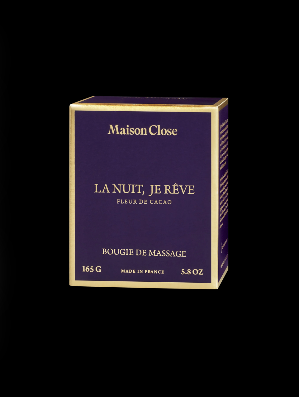 La Nuit, Je Rêve Massage Candle - Cocoa Blossom