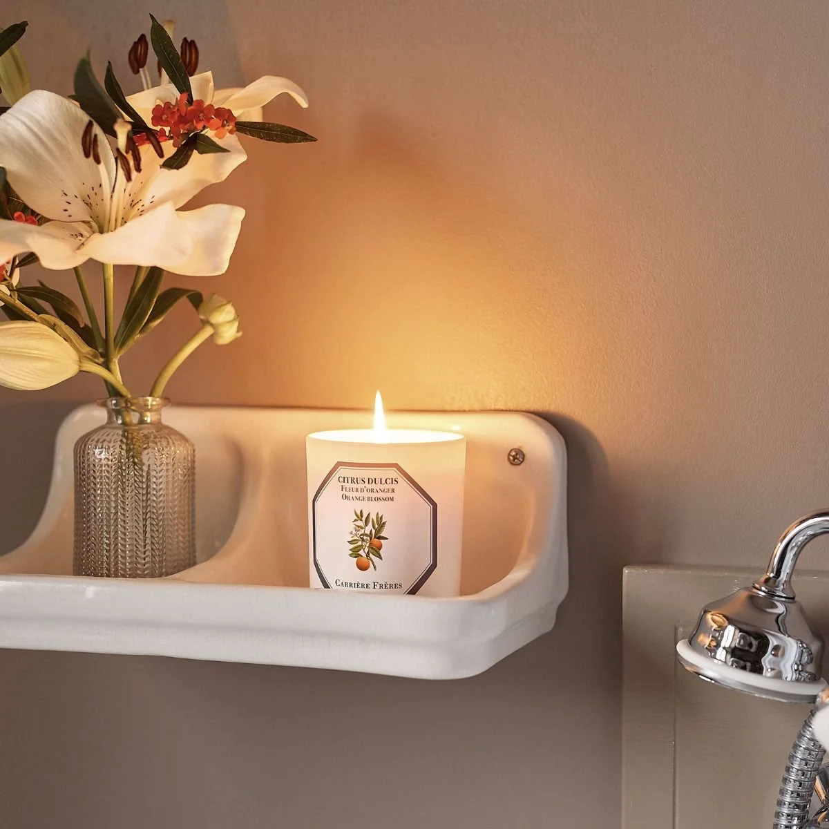 Carrière Frères Orange Blossom Scented Candle