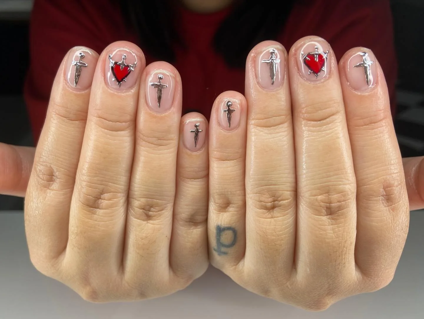 NAIL DUMP!! Check out these recent sets from @littlejesternails! Sheebs specializes in gel enhancements on your natural nails. Gel isn't your thing? Book her for a Buff and Shine and she can just clean up your natural nail and help you keep them nice