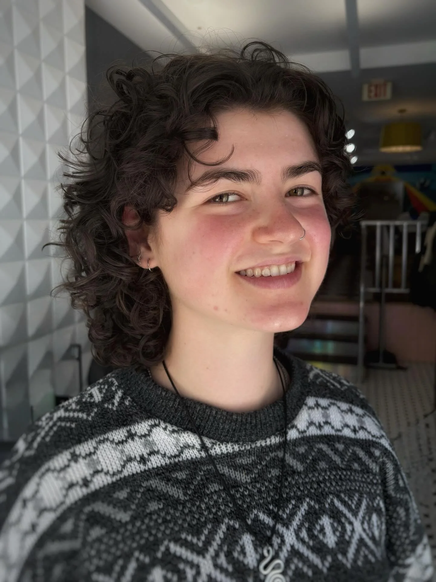 Some shape and happy curls! 

This winter has been a long one BUT It&rsquo;s almost officially spring! Come give your hair a reset. Let us help you get out of that winter funk! 

Curly Cut by @woah_shelly_hair