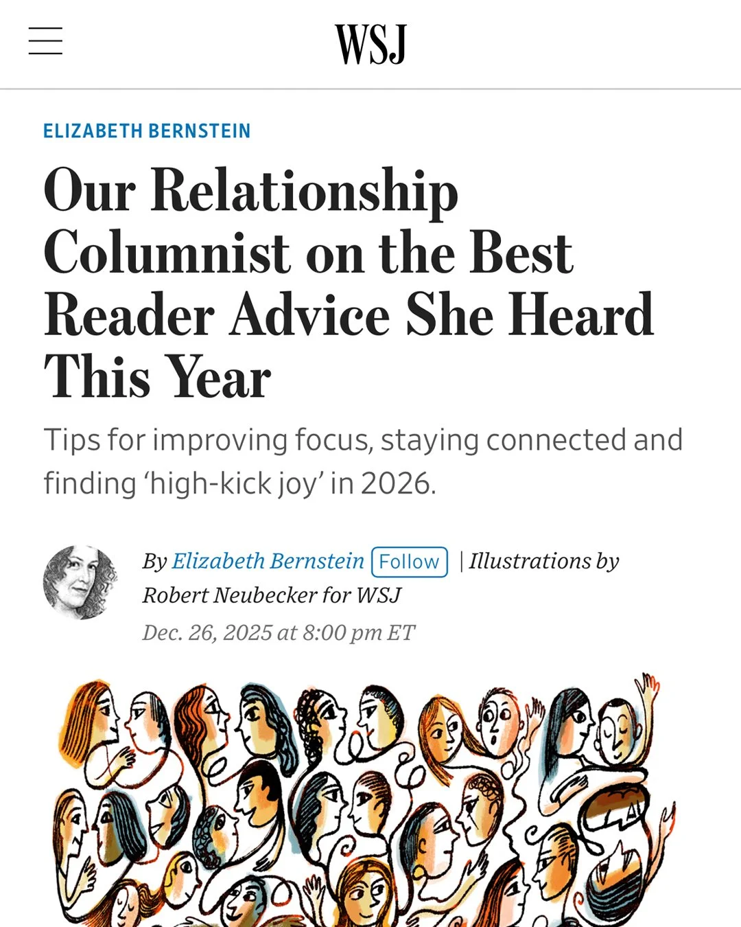 The Wall Street Journal Elizabeth Bernstein with Guest Contributor Catherine Duncan