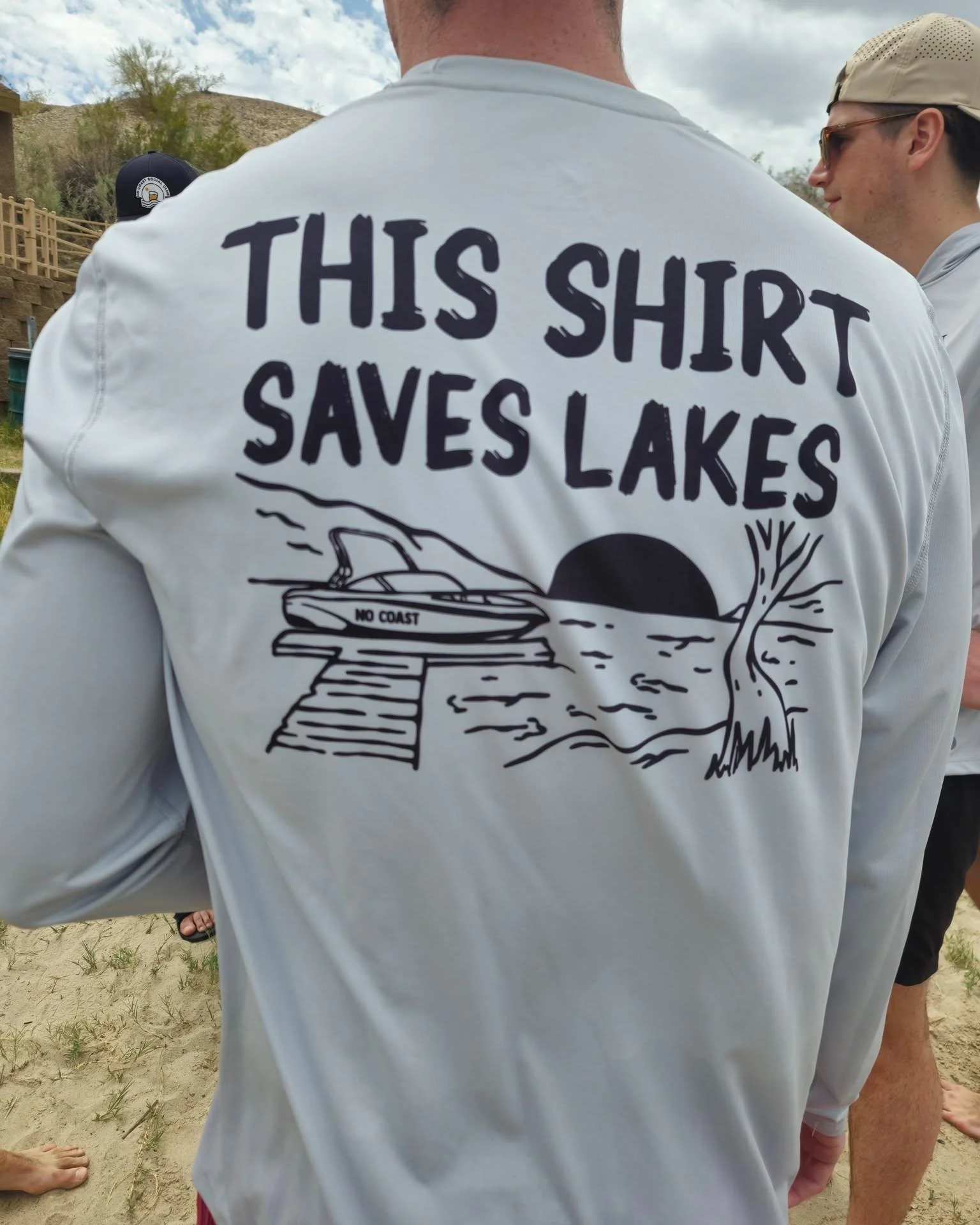 Every purchase from No Coast Social Club goes towards cleaning up our waterways, one lake, river, and stream at a time. Grab a solar shirt, made with 100% recycled plastic, and make a difference on so many levels. 

Plus, you can get 25% off with the