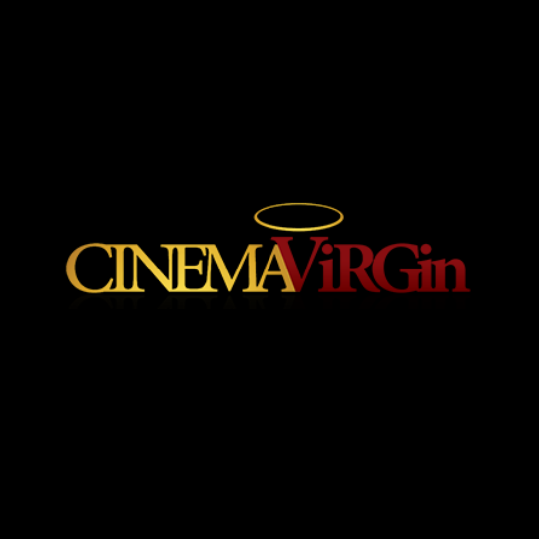 Logo with the words 'Cinema Virgin"