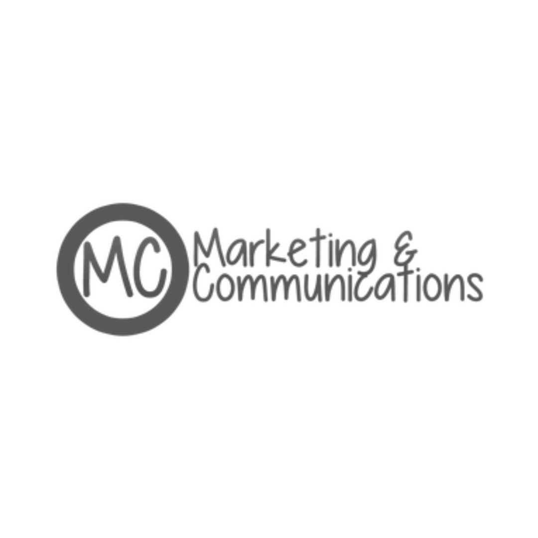 Logo featuring the initials 'MC' in a circular design with the text 'Marketing & Communications' next to it.