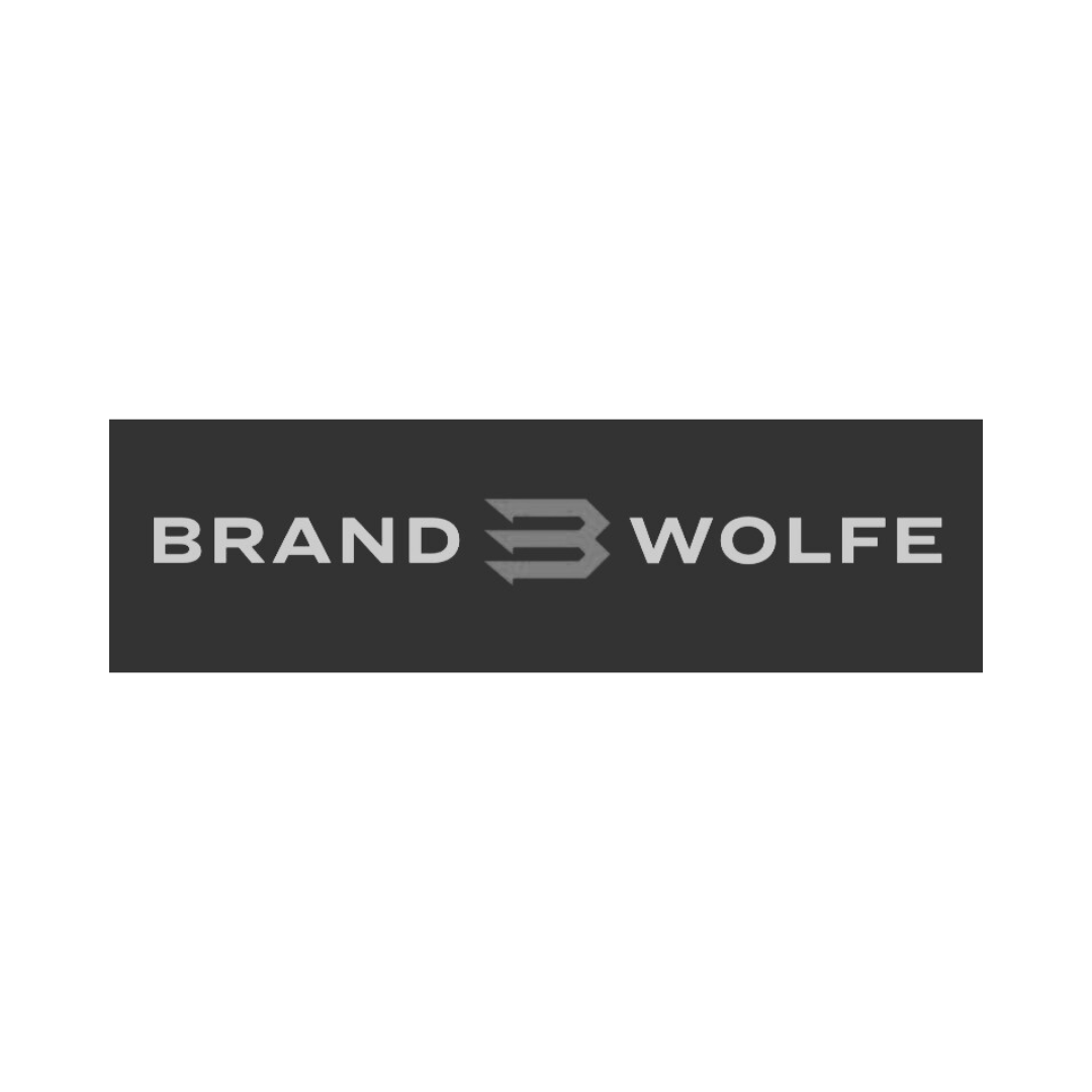 Logo for Brand Wolfe with stylized