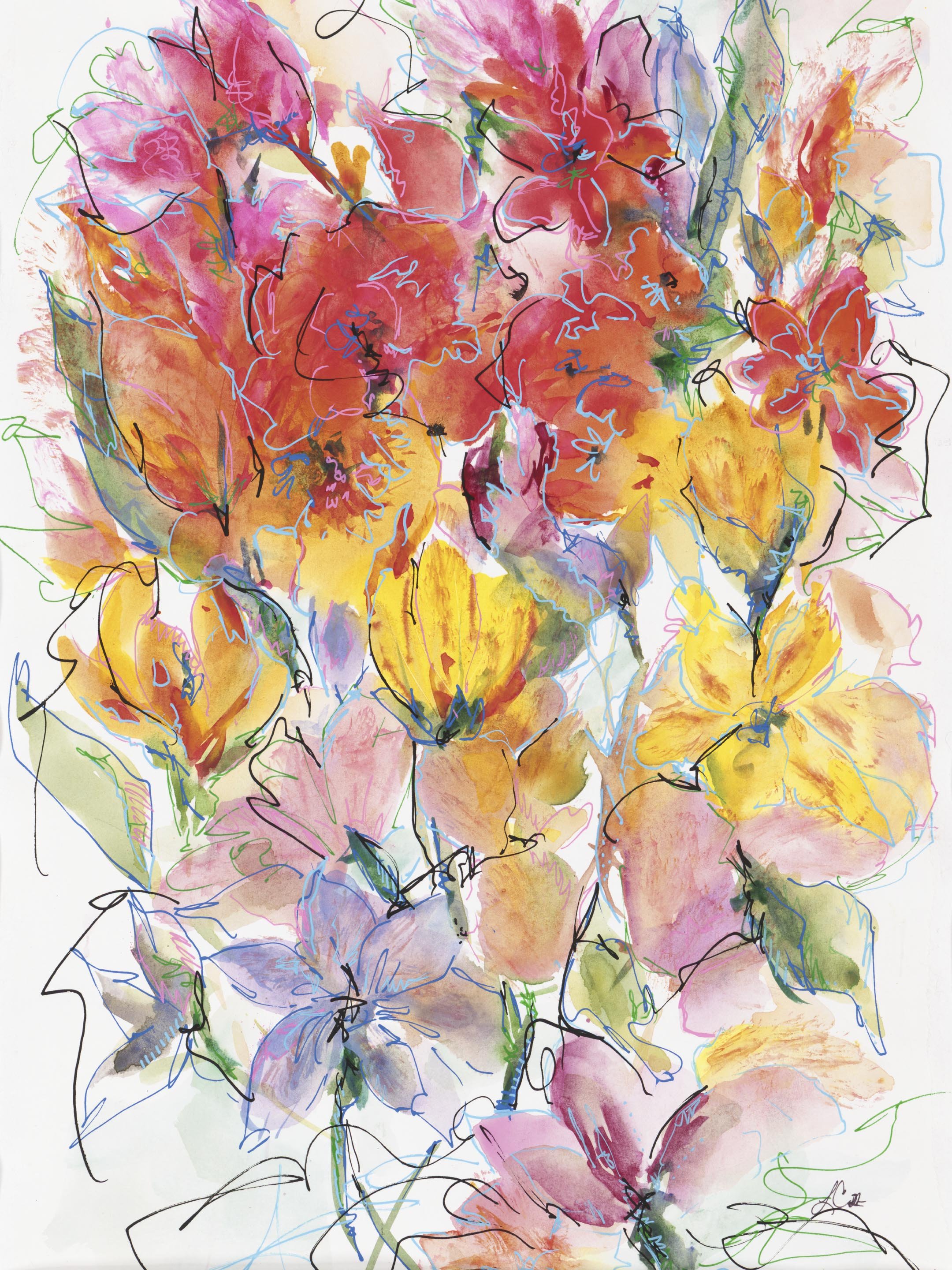 Pride Posies 12 X 18