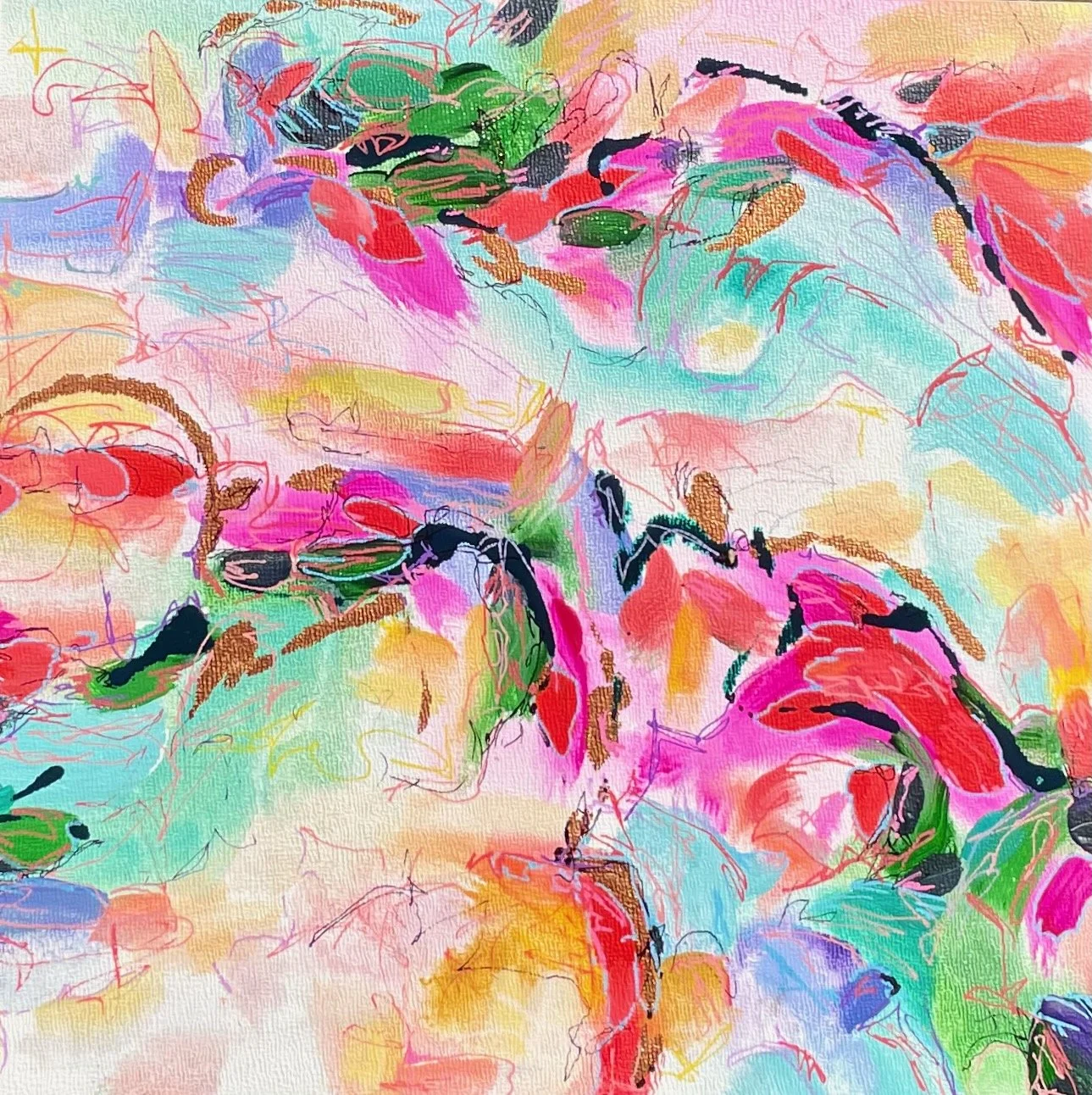 Botanical Dance 10X10