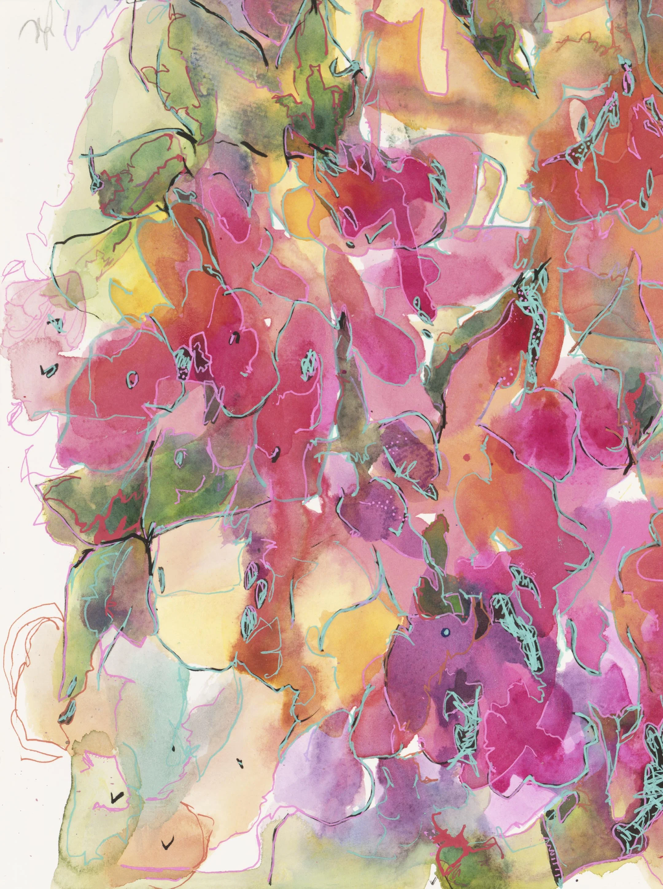 Floral Fantasy 12 X 18