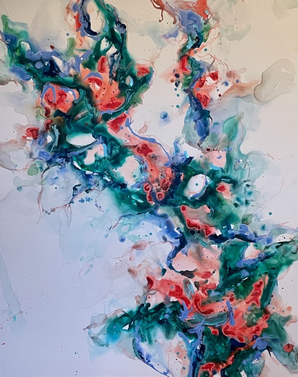 Charged H20 48" X 60"