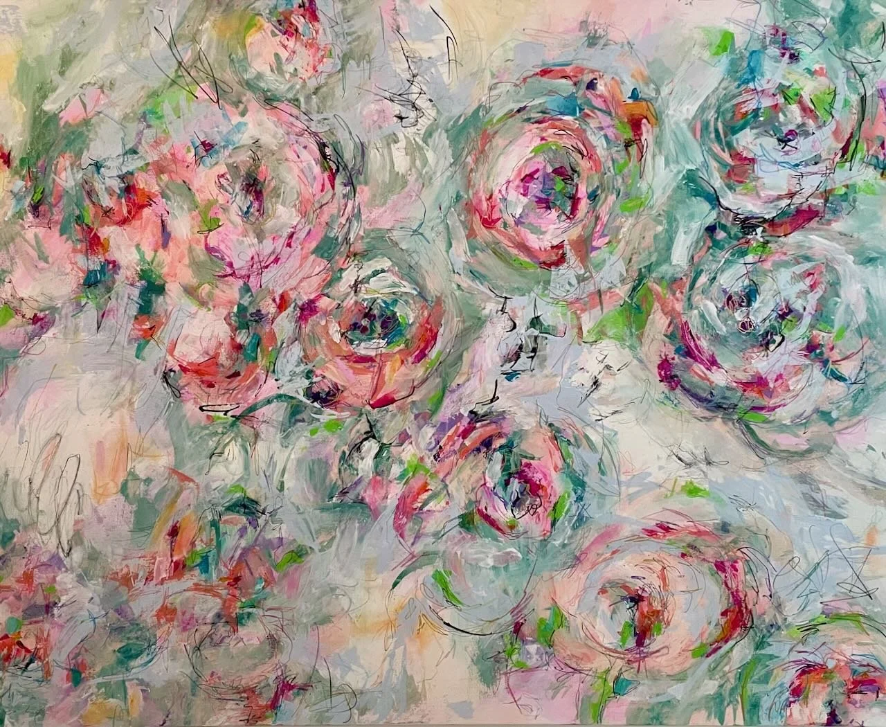 Bloom Theory 48" X 60"