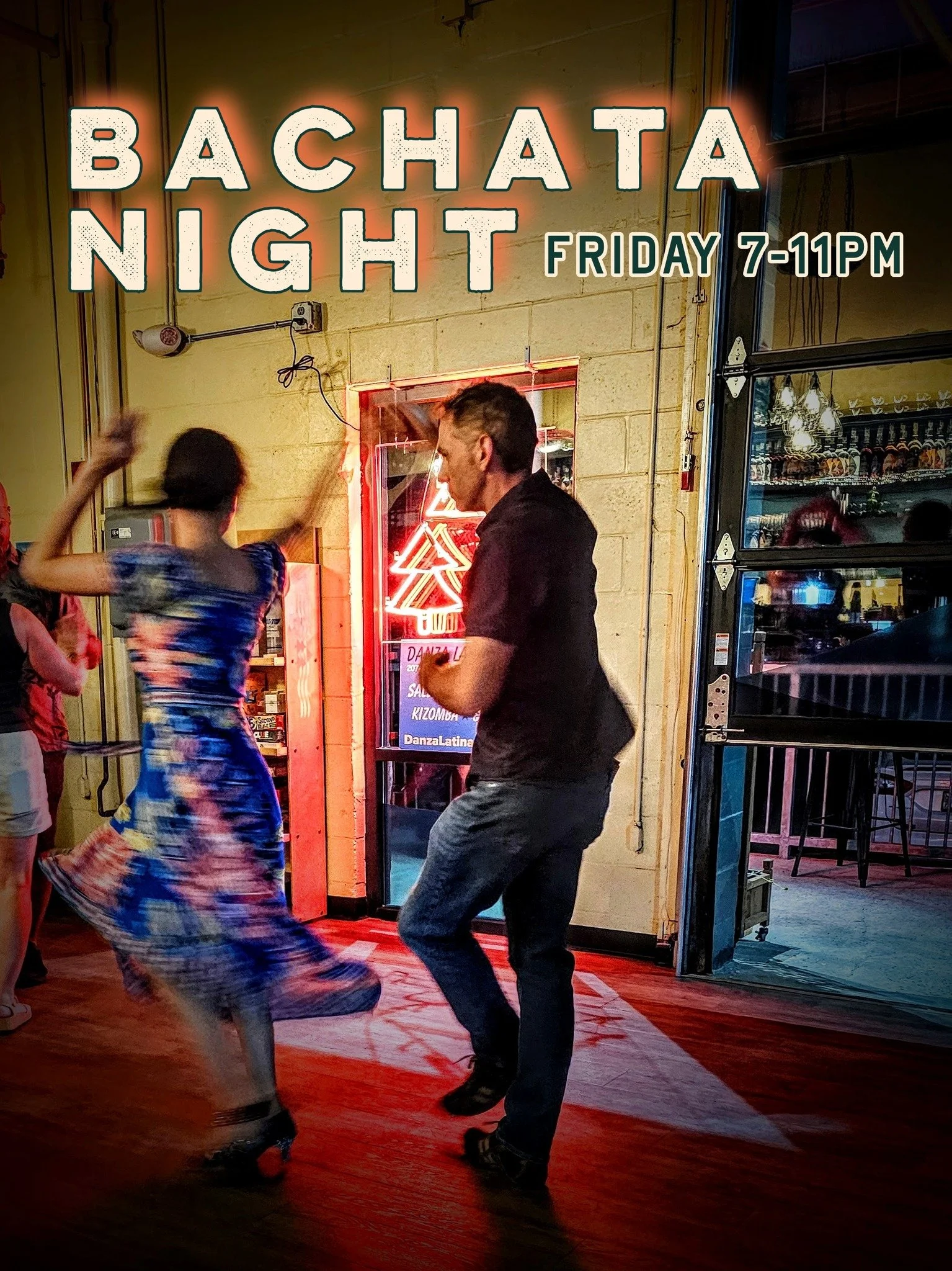 Bachata Night at Three of Strong 💃🥃

Join us from 7&ndash;11PM for a night of rhythm, movement, and strong pours. Whether you&rsquo;re stepping onto the floor or just soaking in the energy, this is your kind of night.

🎟️ $15 tickets
🚪 Available 
