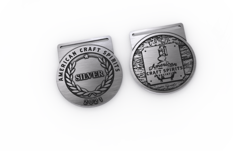 Silver Medal from American Craft Spirit Association (2021)