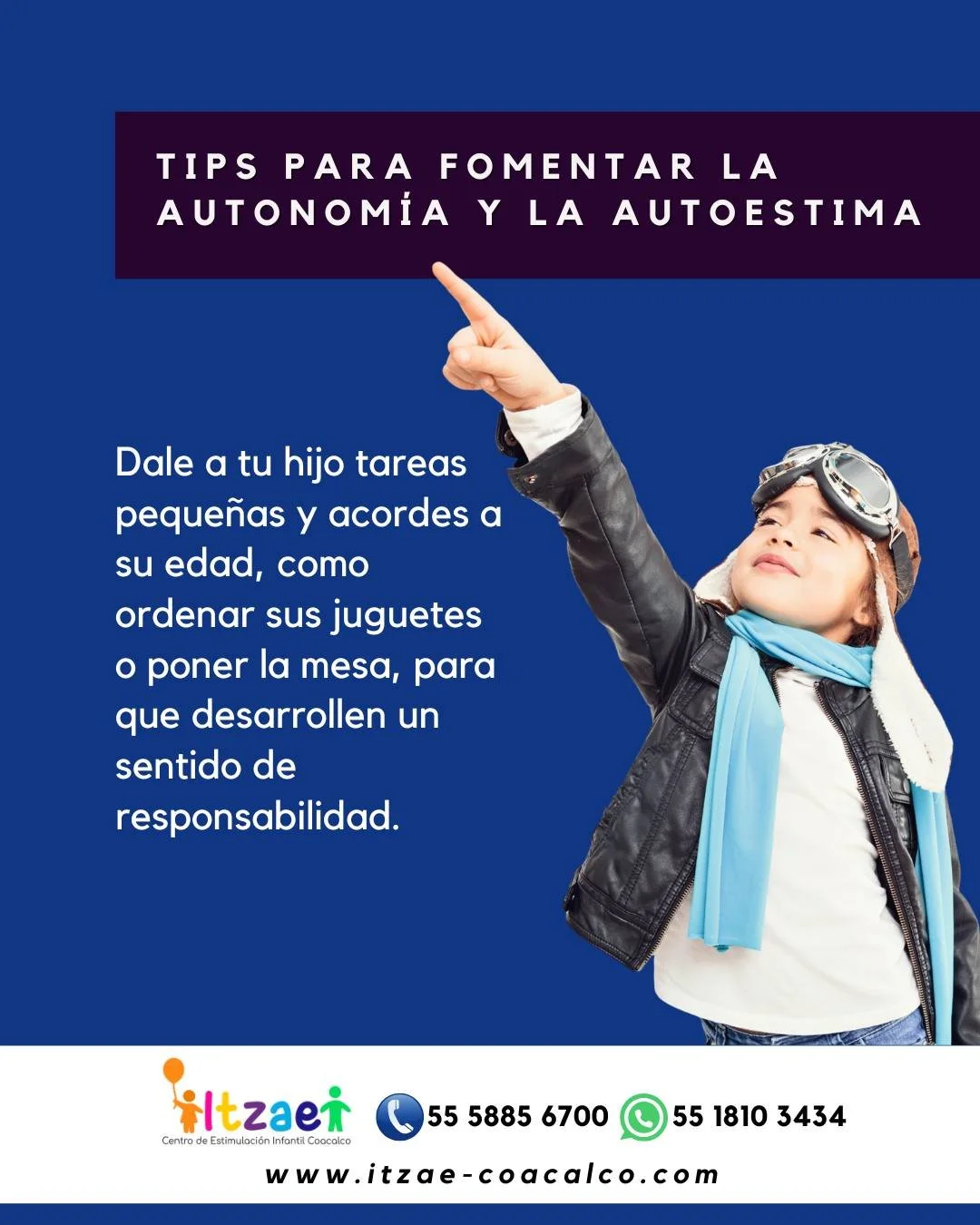 Itzae Centro de Estimulaci&oacute;n Infantil Coacalco

🌟 Aprendizaje y diversi&oacute;n garantizada
✅ Costo accesible
✅ Personal capacitado