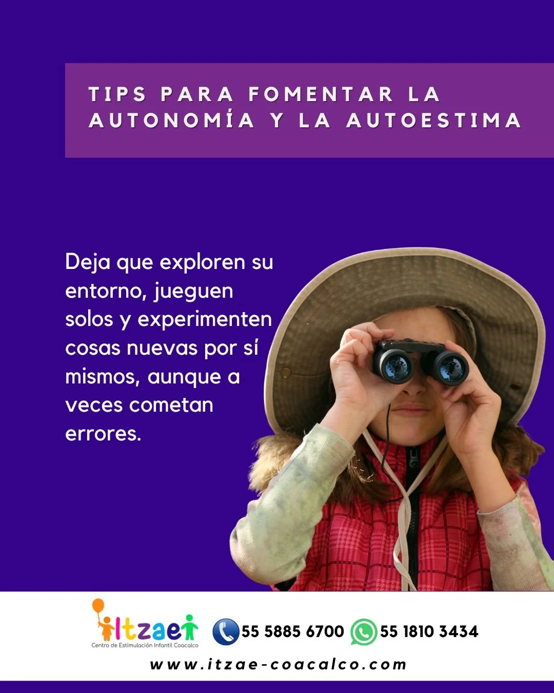 &iexcl;Agenda tu cita! Estimula a tu peque desde beb&eacute;
📲  https://wa.me/5215518103434
www.itzae-coacalco.com
 #Estimulaci&oacute;nTemprana #Educaci&oacute;nInicial
#PreKinder #Coacalco  #Itzae #ItzaeCoacalco
#Estimulaci&oacute;nInicial #Estimu