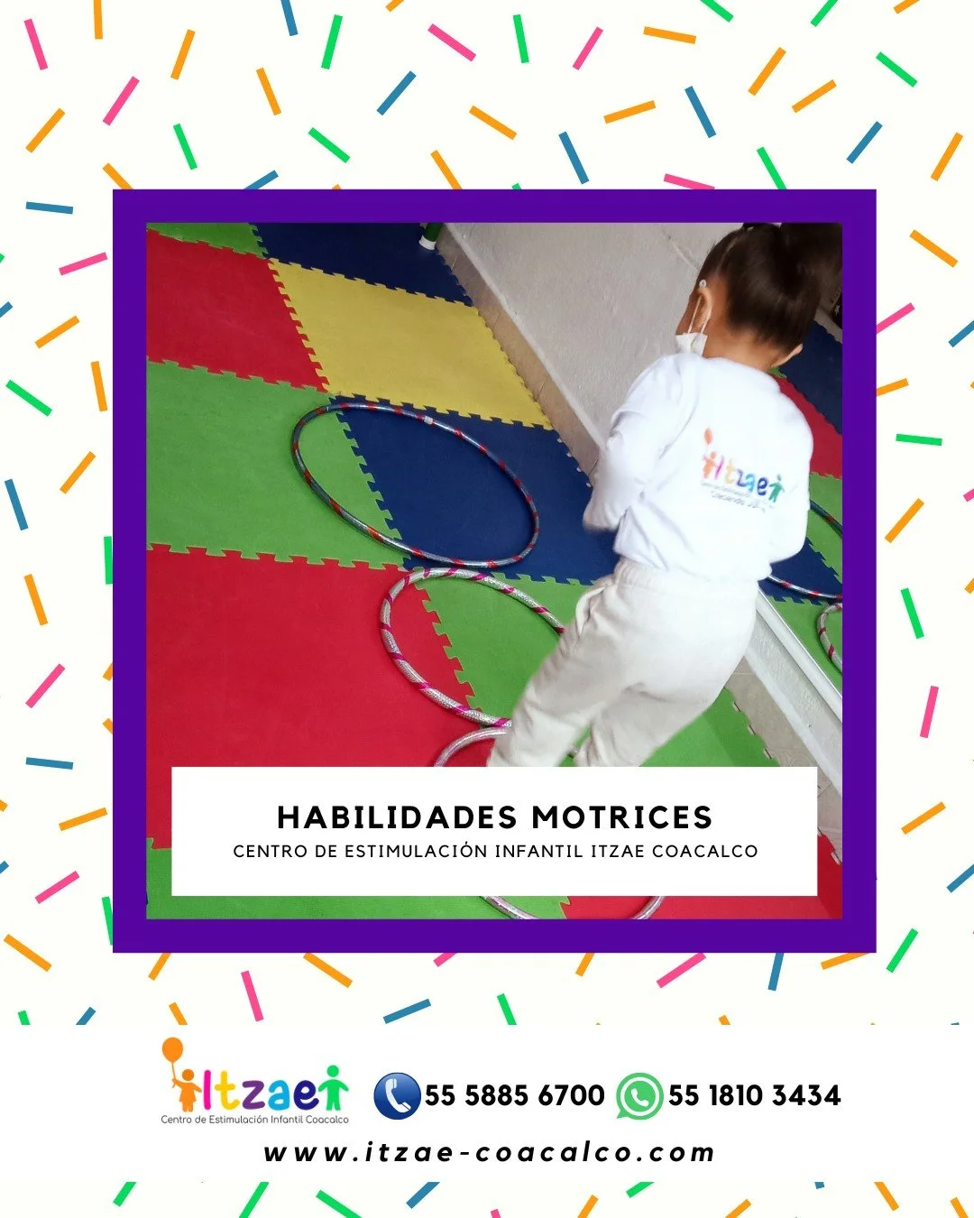 👶 &iexcl;Descubre nuestro programa de Estimulaci&oacute;n Temprana!
#FamiliasItzae #DesarrolloConAmor #Estimulaci&oacute;nInfantil #Coacalco