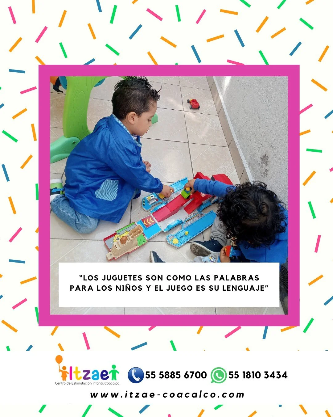&iexcl;Ven y &uacute;nete a nuestra familia de padres comprometidos con el desarrollo feliz y saludable de sus peque&ntilde;os! 🤗❤️
.
.
.
 #Estimulaci&oacute;nTemprana #Educaci&oacute;nInicial
#Coacalco  #Itzae #ItzaeCoacalco
#Estimulaci&oacute;nIni