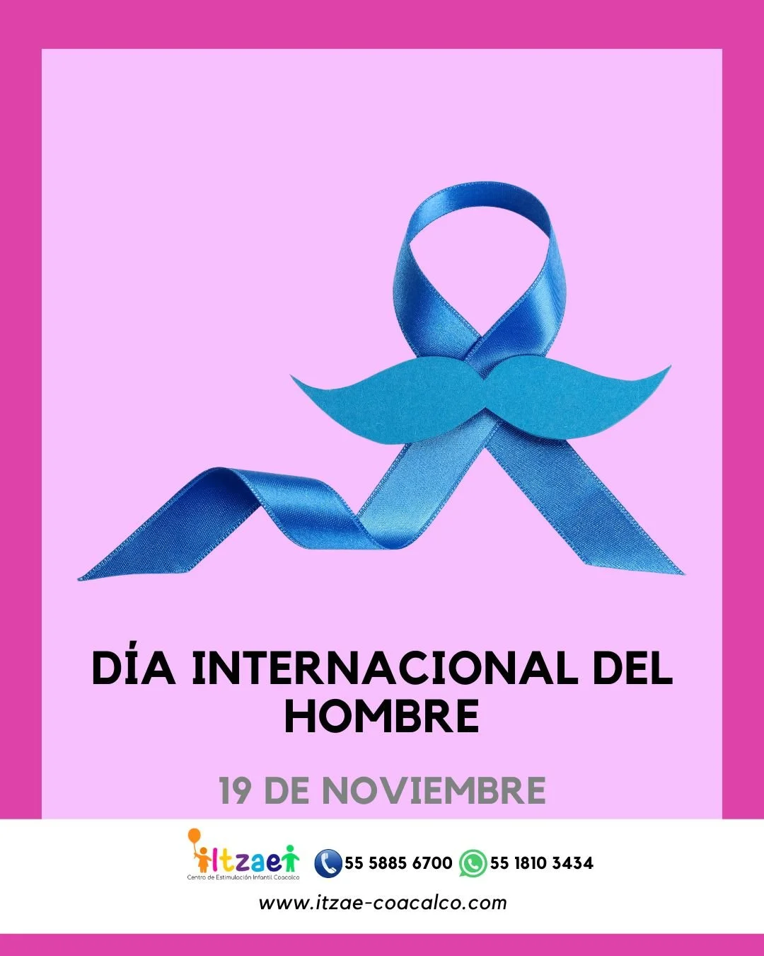 D&iacute;a Internacional del Hombre

Dentro de los objetivos de este d&iacute;a se encuentran el fomento a la salud de los hombres y del ni&ntilde;o, la mejora de las relaciones de g&eacute;nero, la promoci&oacute;n de una mayor igualdad de g&eacute;