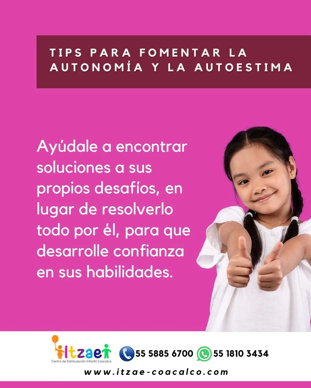 &iexcl;Ser mam&aacute; y pap&aacute; no es f&aacute;cil! Ven a Itzae, te apoyamos con el desarrollo de tu peque.
.
.
.
 #Estimulaci&oacute;nTemprana #Educaci&oacute;nInicial
 #Coacalco  #Itzae #ItzaeCoacalco
#Estimulaci&oacute;nInicial #Estimulaci&oa