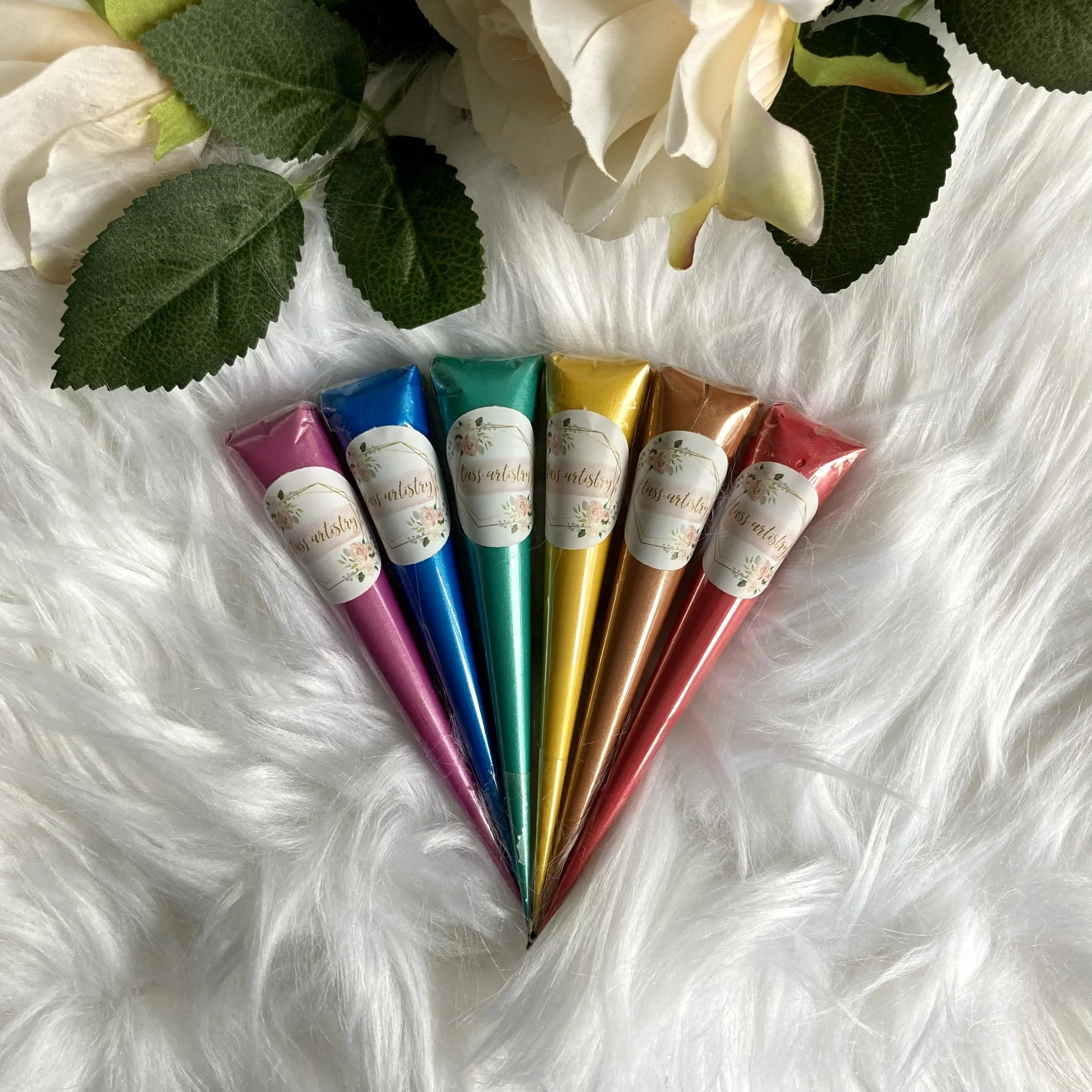 Acrylic Paint Cones | Metallic