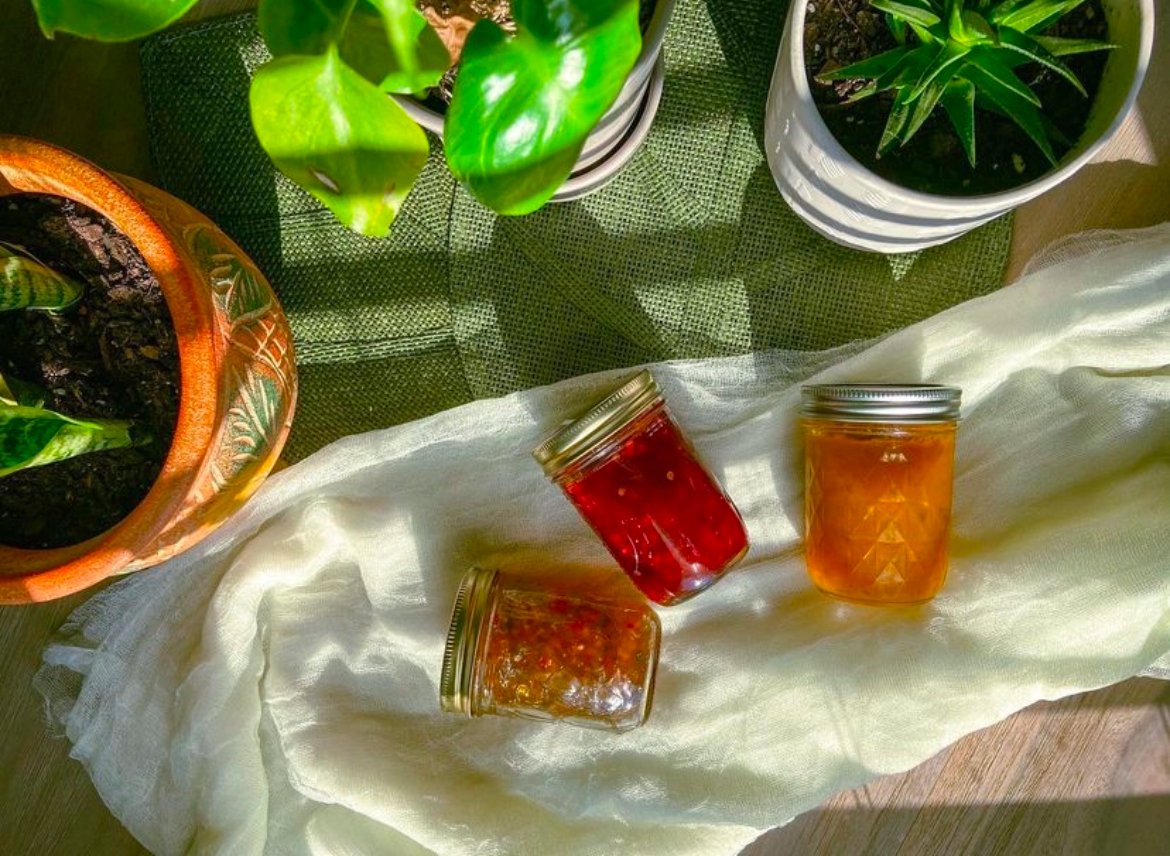 Jar of Homemade Jam