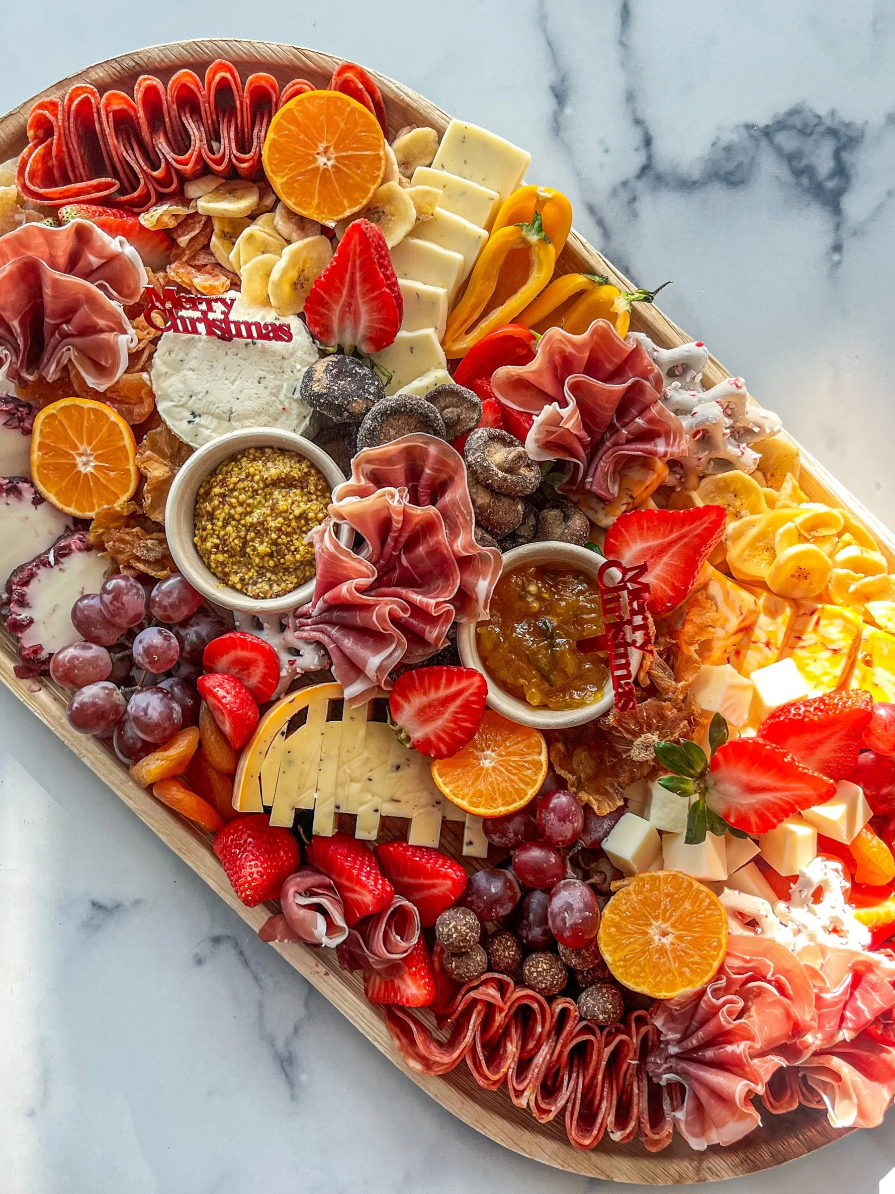 Large Holiday Oval Platter