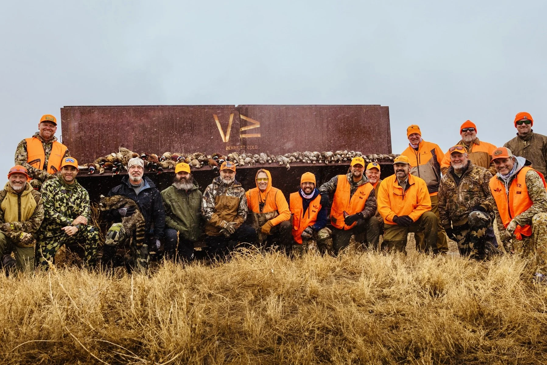 Group of Hunters at AGCI Benefit in Colorado