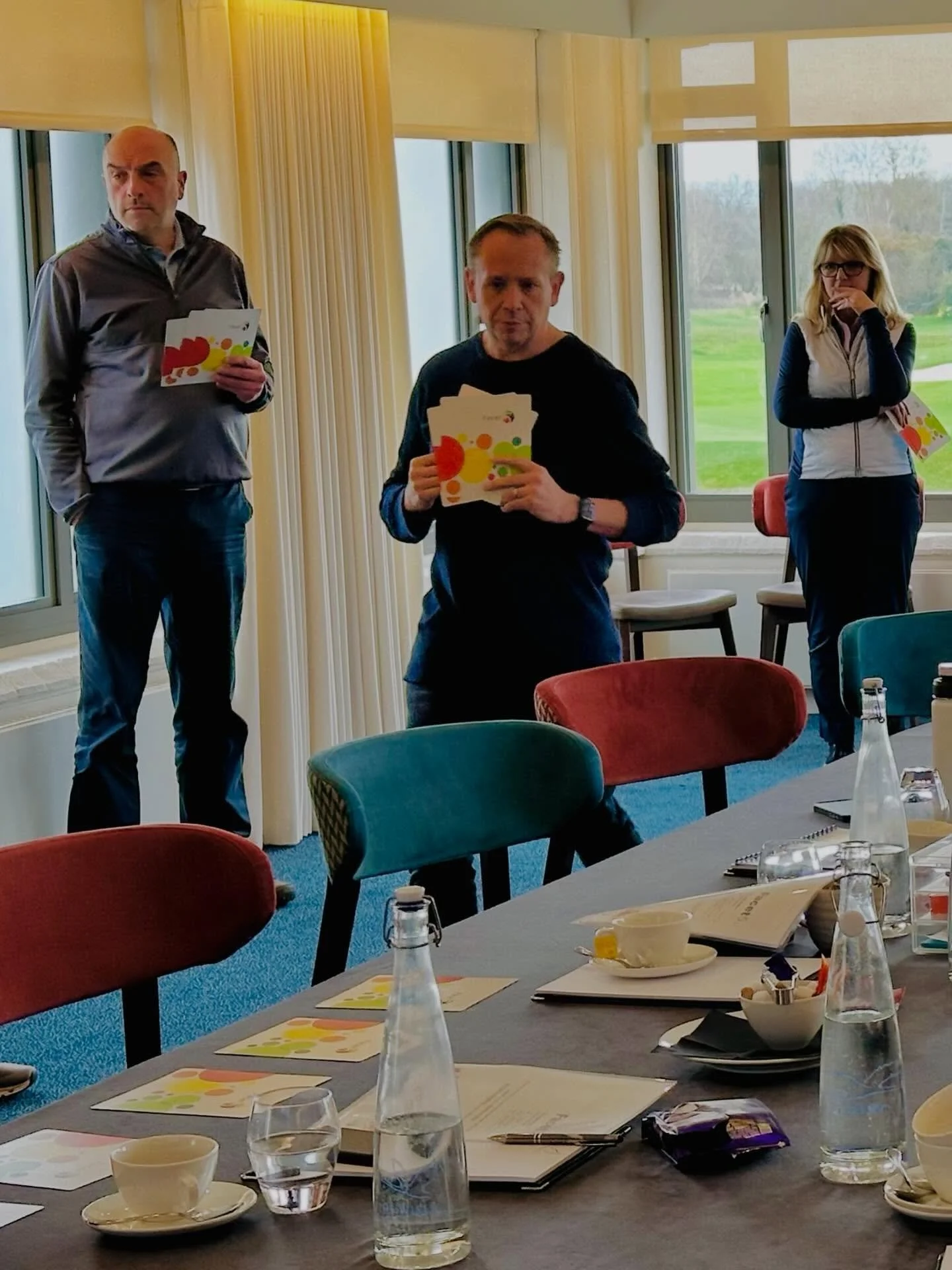 What. A. Team!  Great fun back at @the_wisley today, leading the senior team through some team development activities and discussions 👏🏻💪🏻🧠

@facet5global personality profiles for everyone and some in-depth, high-performance deep-dives into how 