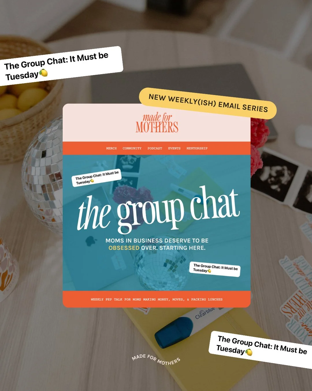 🛼 Today was Day One of our newest weekly email series&hellip;

&hellip;and I also happen to be 39 weeks pregnant today. Because what better time to launch something new than right before maternity leave? 😅

But honestly? That&rsquo;s exactly why Th