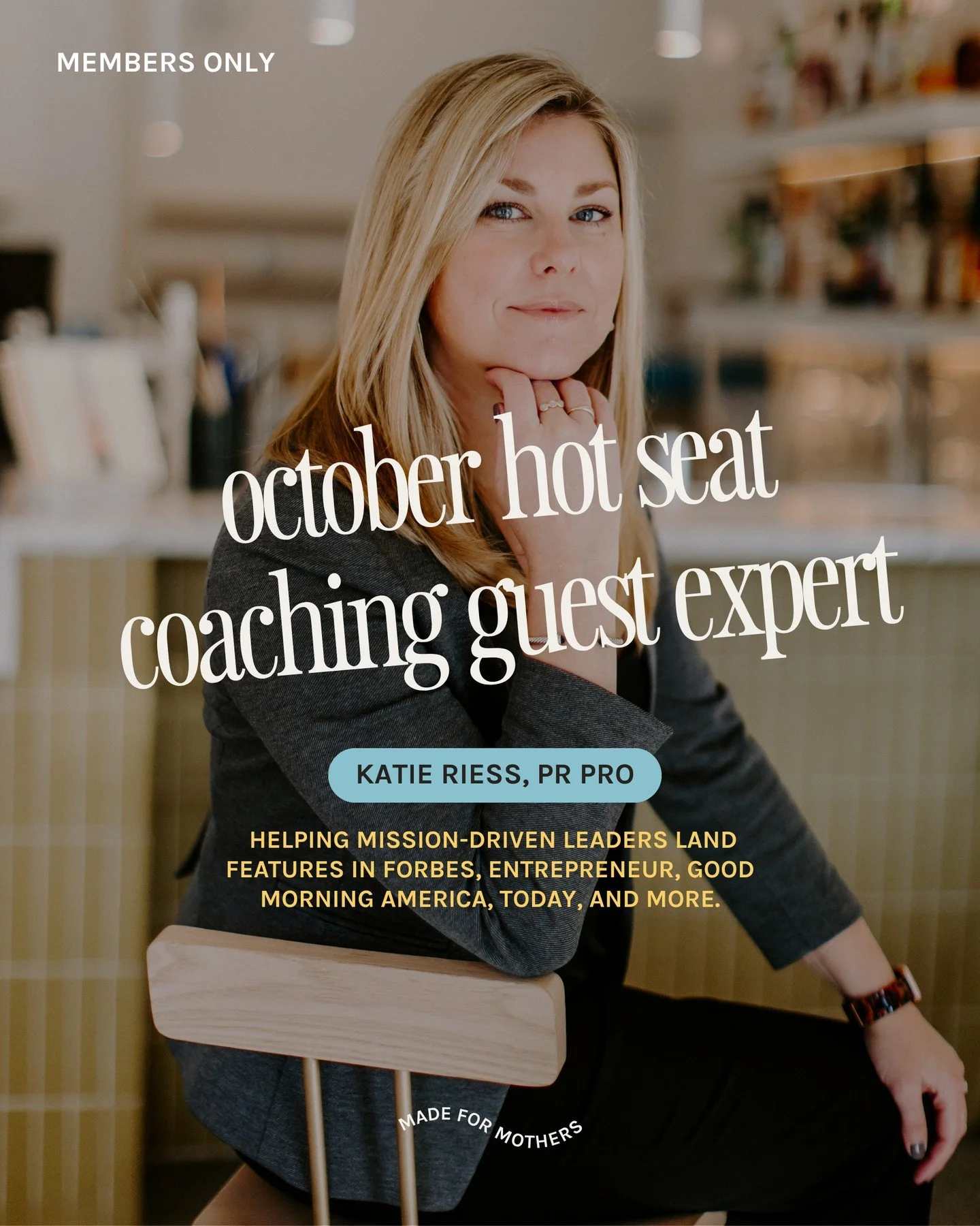 ✨ This week&rsquo;s Hot Seat Coaching is next-level&hellip; and it&rsquo;s all happening inside the Virtual Village TODAY. ⁠
⁠
We&rsquo;re learning from two incredible women who get it:⁠
⁠
Katie Riess &ndash; former national TV producer turned PR str