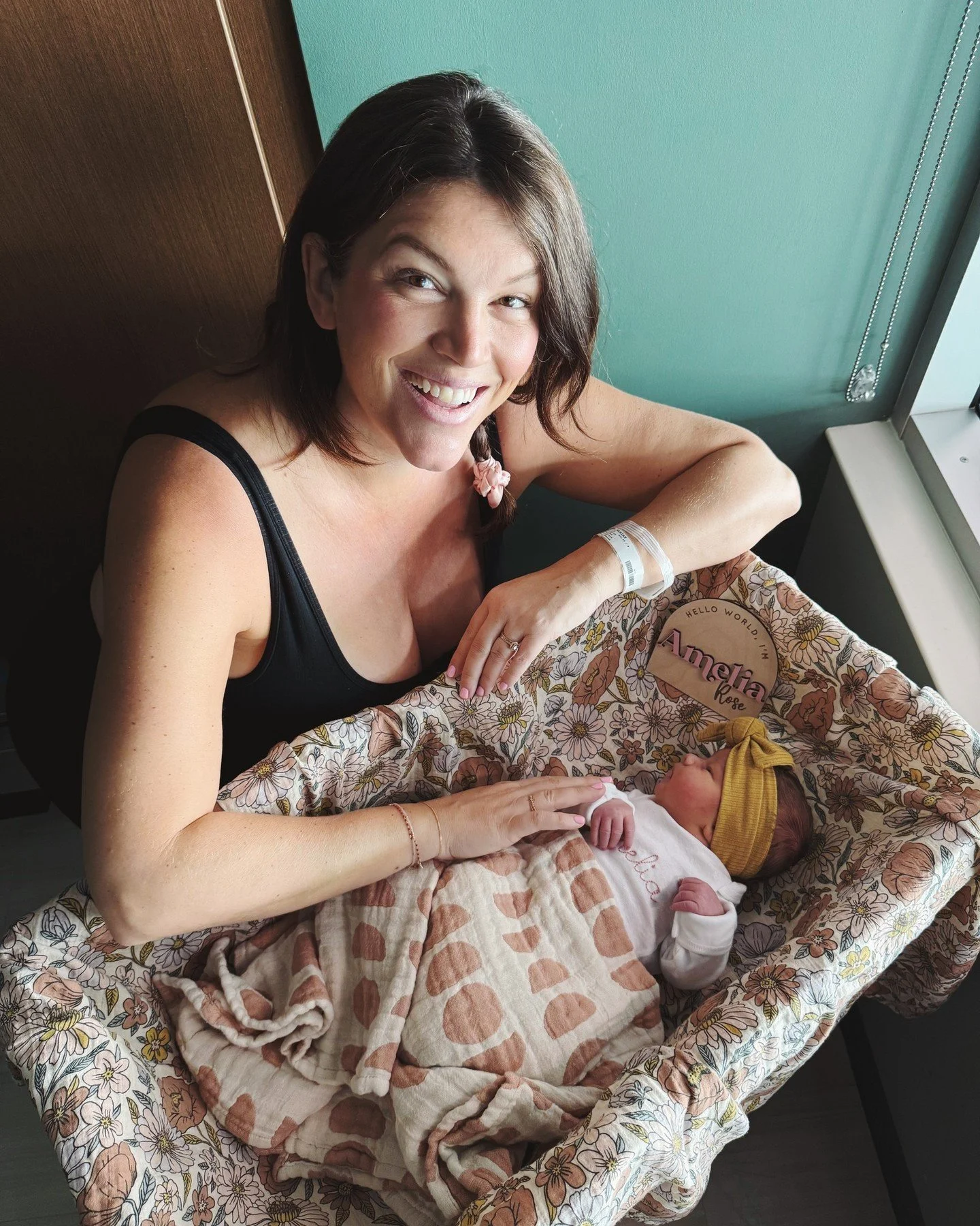 Meet the newest (and tiniest) member of Made for Mothers, Amelia Rose Stockman. 🌼 

Born October 3rd, 7 lbs 11 oz of pure magic.

My birth was actually magical. My second all natural birth, but night and day from the furiously fast arrival of my son