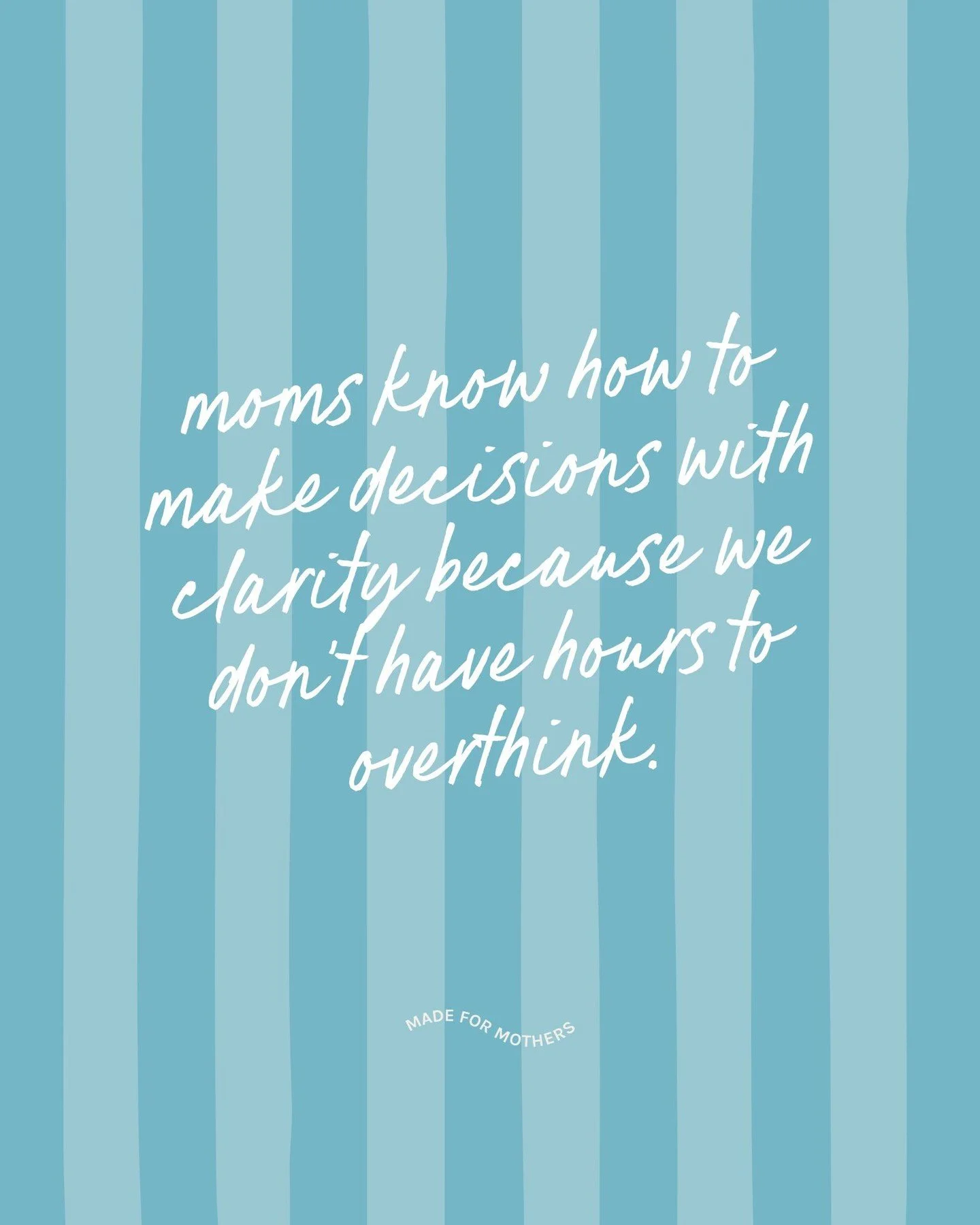 Motherhood isn&rsquo;t what holds women back from leadership ⁠
&rarr; it&rsquo;s what built it.⁠
⁠
&rarr; Moms make decisions fast.⁠
&rarr; Moms lead with empathy.⁠
&rarr; Moms prioritize what actually matters.⁠
&rarr; Moms build businesses that last