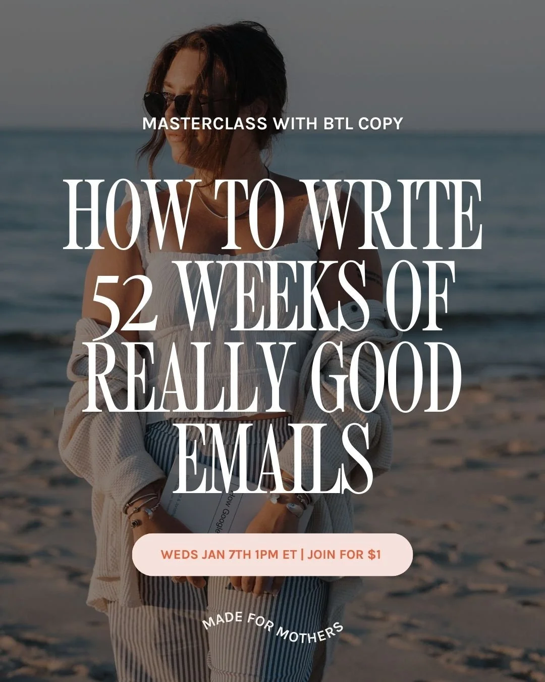 If &ldquo;write to my email list&rdquo; is still sitting on your to-do list&hellip; let&rsquo;s fix that.⁠
⁠
This Wednesday, we&rsquo;re planning your entire year of newsletter content⁠
(without the overwhelm, overthinking, or 4-hour writing sessions