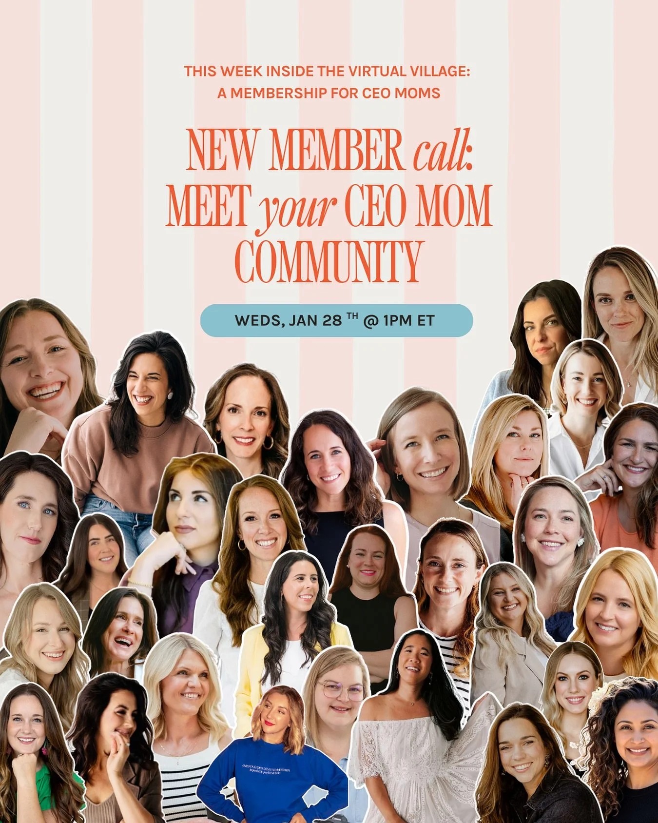 You don&rsquo;t have to &ldquo;find your place&rdquo; here. We already saved you a seat. 💺 

✨ New Member Call happening tomorrow 1/28 at 1PM ET 

Whether you joined last week or sometime in the last quarter, this is your moment to:

&rarr; Share wh