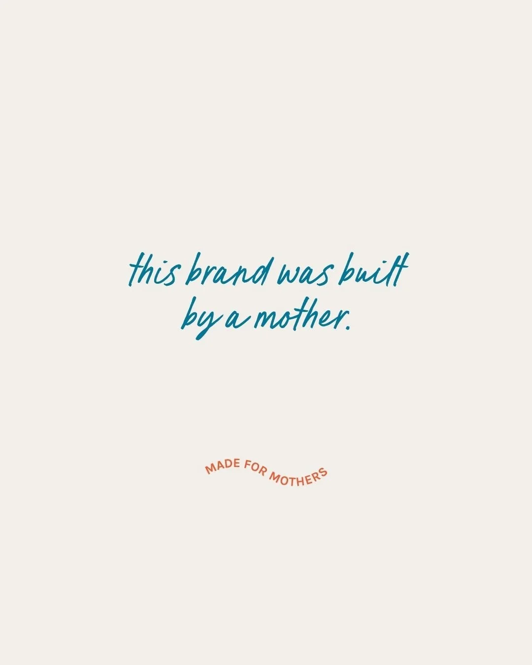 this brand was built by a mother.⁠
⁠
not in the margins.⁠
in the middle of real life.⁠
⁠
with a baby monitor on⁠
and a standard that got higher after motherhood.⁠
⁠
motherhood didn&rsquo;t humble the ambition.⁠
it clarified it.⁠
⁠
this isn&rsquo;t in