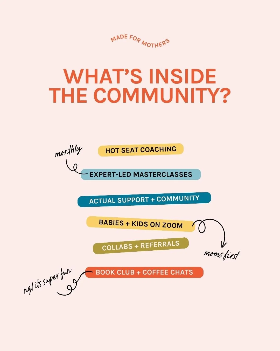 Everyone keeps asking what&rsquo;s happening inside the Virtual Village. 🪩

Honestly?
A lot.

Moms meeting over coffee chats.
Collabs turning into real revenue.
Masterclasses that actually move businesses forward. 🍋

Someone sharing a win.
Someone 