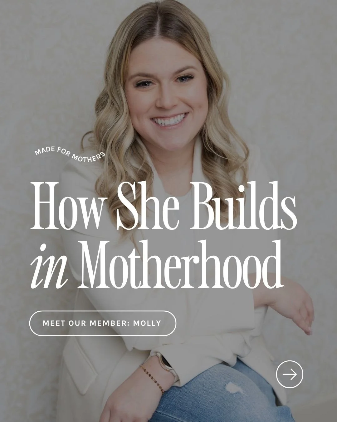 HOW SHE BUILDS IN MOTHERHOOD: featuring our MFM members ✨ 

The women building businesses while raising babies, running homes, and doing both on purpose.

This is where they share their # 1 tip for how they&rsquo;re actually making it work. 🍋

Today