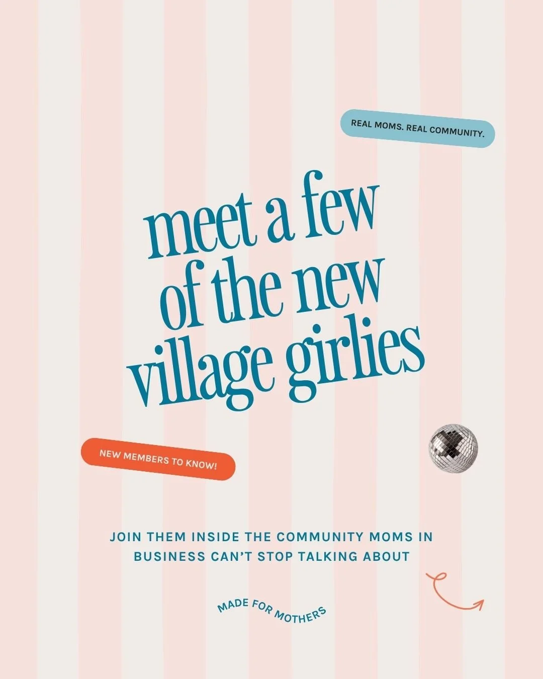 Oh hiiiiii 👋🏽 Meet just some of the newest moms inside the Virtual Village, and honestly the caliber of women joining this community every single week stops us every time.

Smart. Strategic. Building something real. Done doing it alone. All why bei